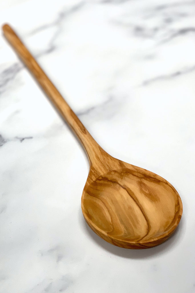 Olive Wood Pasta Spoon – Casa y Cocina