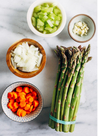 antioxidant rich asparagus soup recipe