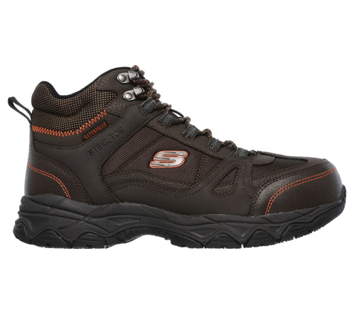 Skechers Mens Steel Toe Work Boot WORK: LEDOM ST WP) – Murray's Shoes