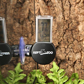 Qguai Reptile Terrarium Thermometer Hygrometer Digital Display Pet