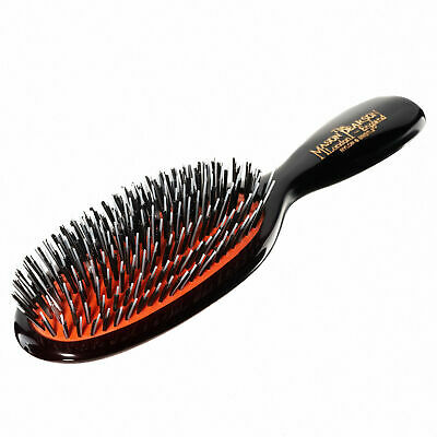 Mason Pearson Pocket Mixture Hair Brush (BN4), Dark Ruby