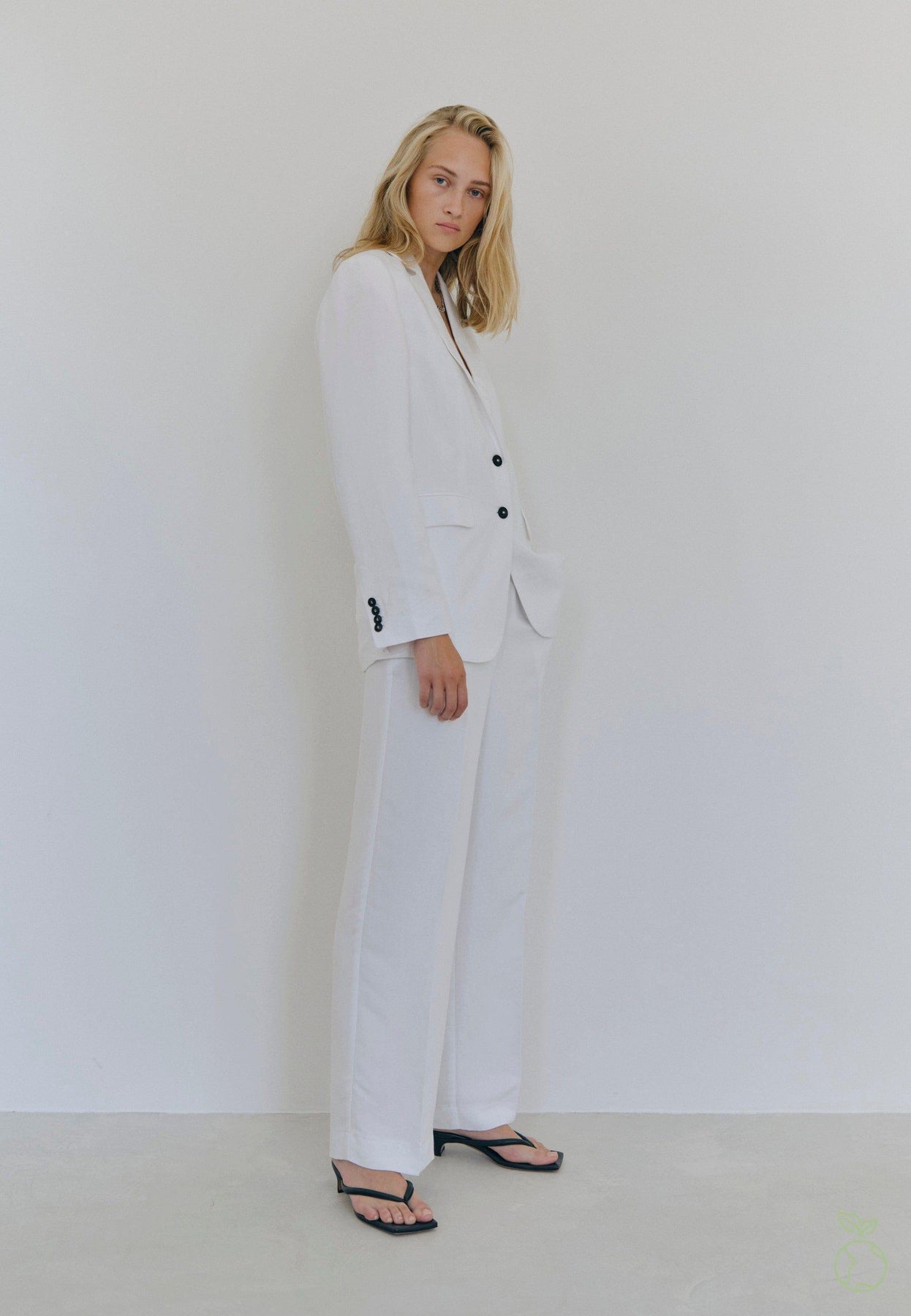 Optimistisk sanger designer Birgitte Herskind bukser Pinky Pants White – Boutique Dig & Mig