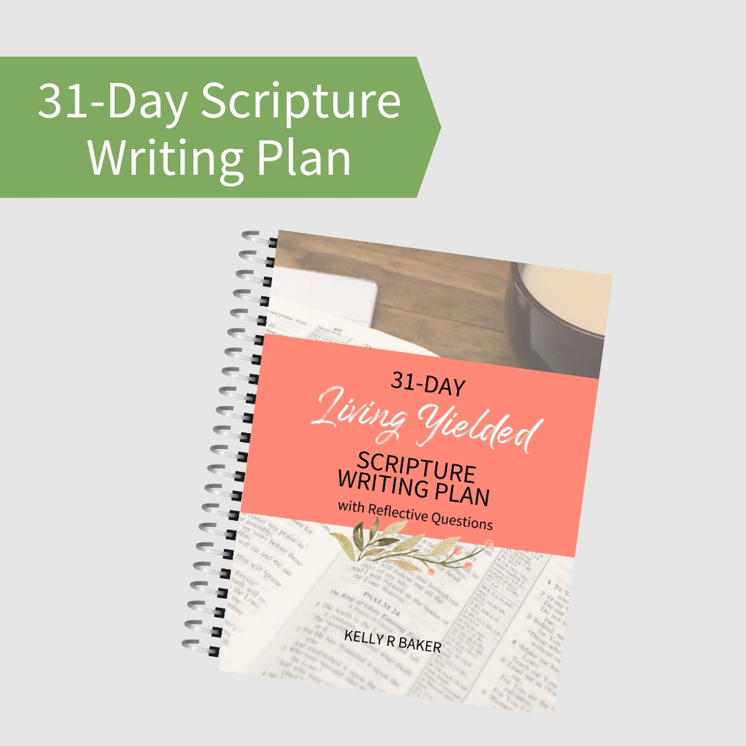 Living Yielded Scripture Writing Plan + Reflection Questions – Live ...