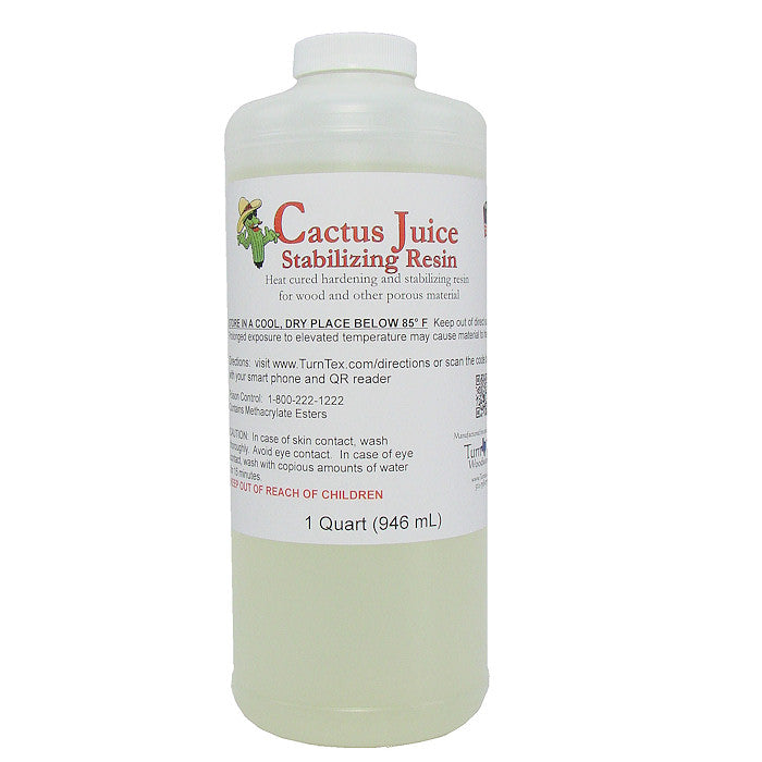 BVV Cactus Juice Stabilizing Resin for Woodworking - Cures & Hardens Soft  Wood for DIY Projects, Carpentry - 1 Gallon Cactus Juice Resin - Activator