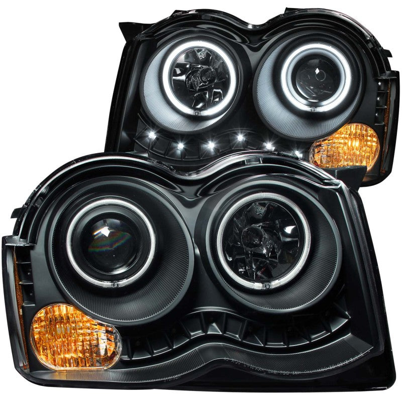 2008 jeep grand cherokee halo headlights