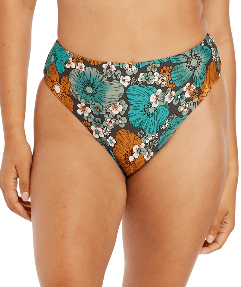 Womens Little Whispers Hi Retro Bikini Bottom by BILLABONG