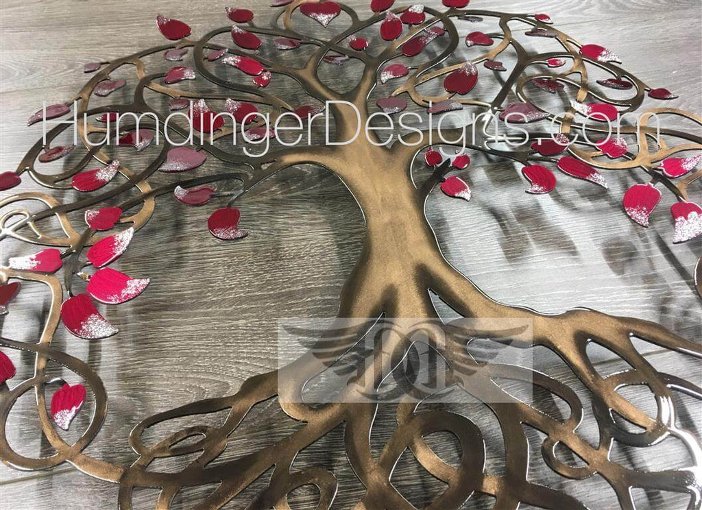 Infinity Tree (Red Pearl with Sparkle Tip) - Humdinger Designs