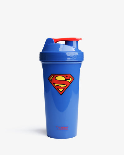 Superman 18 oz. Stainless Steel Travel Mug with Handle