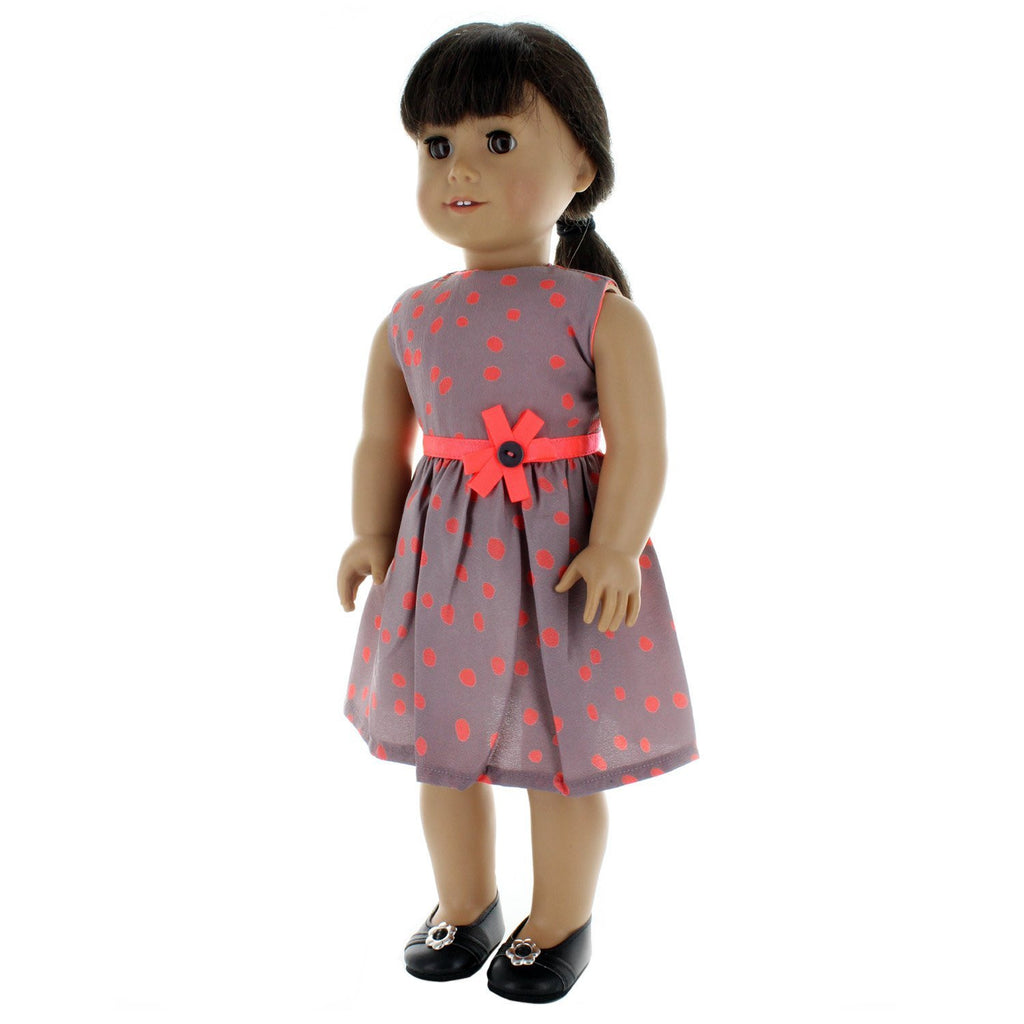 american girl doll pink dress