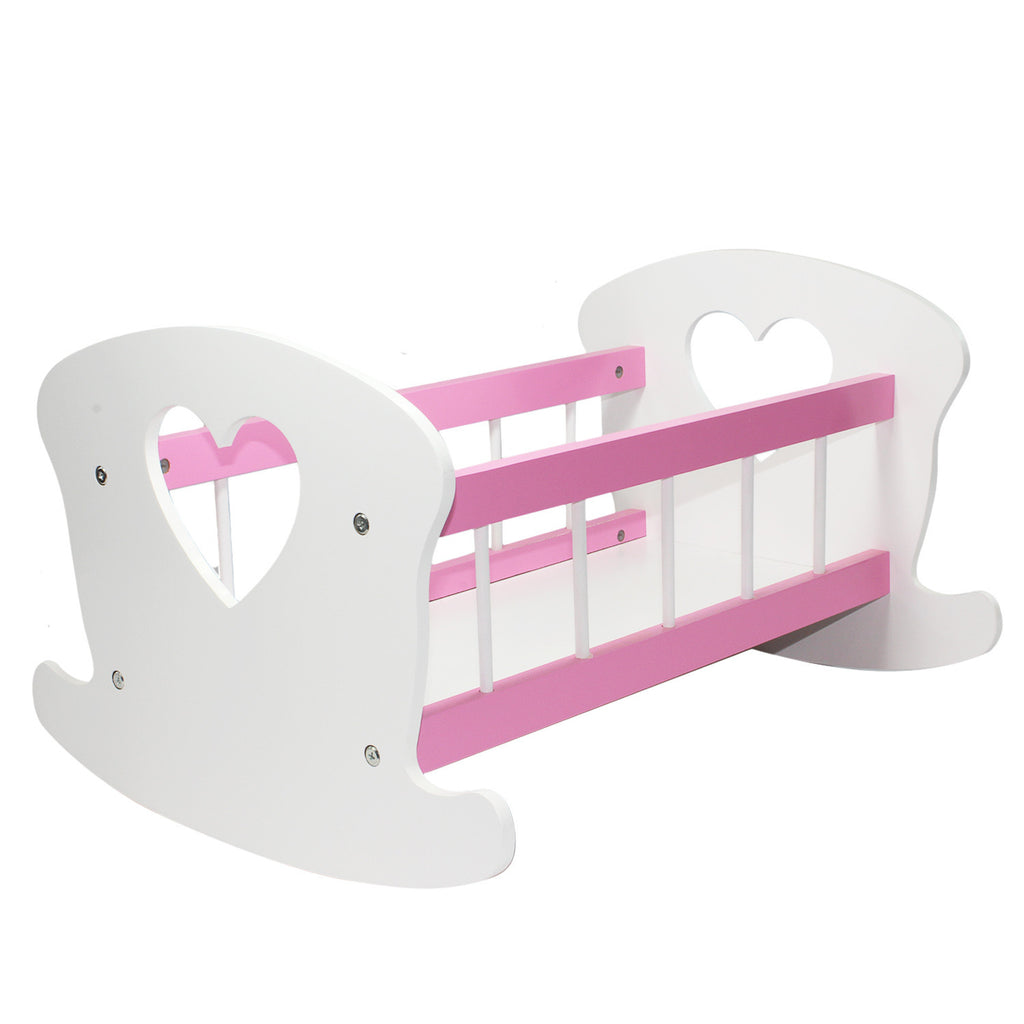 Doll Crib Furniture Cradle For American Girl Other 18 Inch