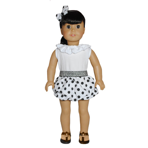 american girl white dress