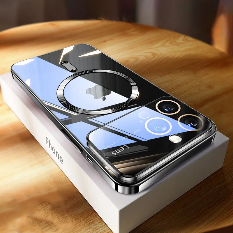 Luxury Magnetic Full Lens Protector Case For iPhone