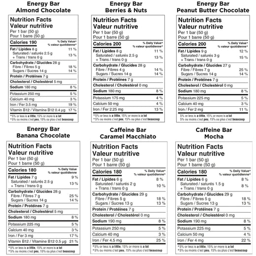Näak Ultra Energy™ Best Sellers Variety Pack  Energy Bar (12/24/36 x 50g)