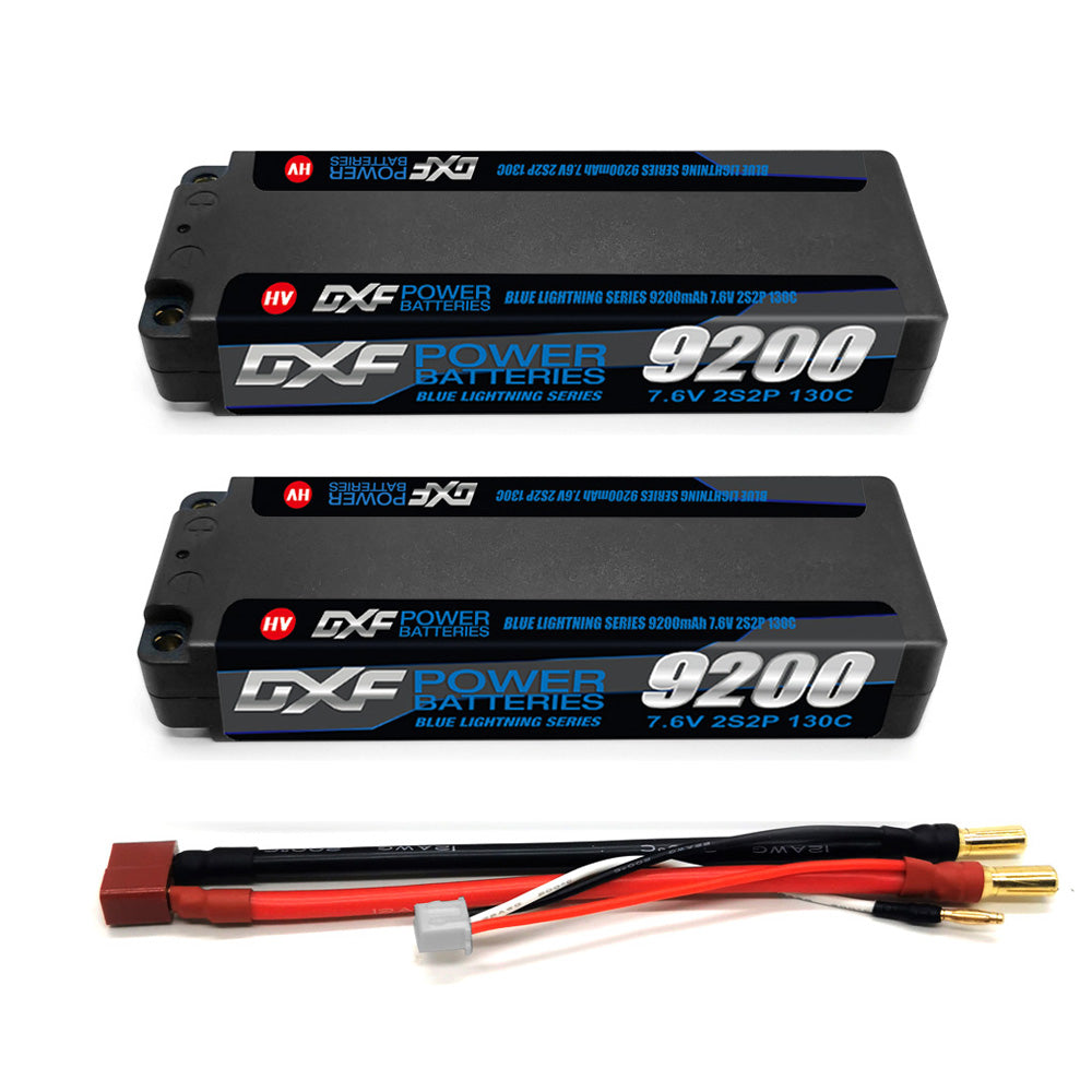 EU)DXF Lipo Battery 4S 15.2V 8000mAh 130C/260C HardCase Lipo