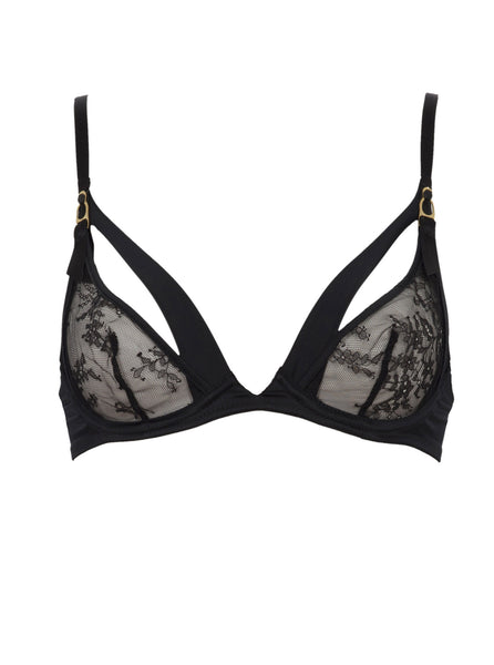 Sylvia Peep Bra - Lace – Tatu Couture