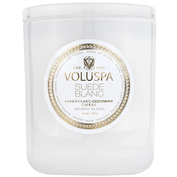 Suede Blanc -Classic Candle