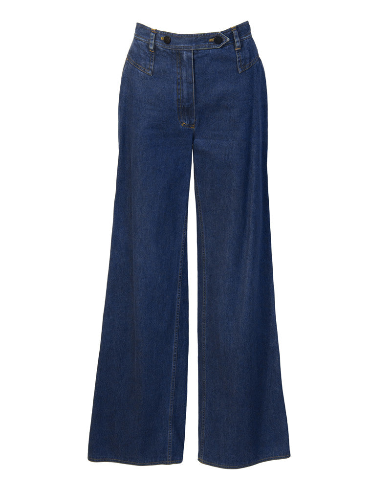 Denim Vest and Pant Set – Vintage Couture
