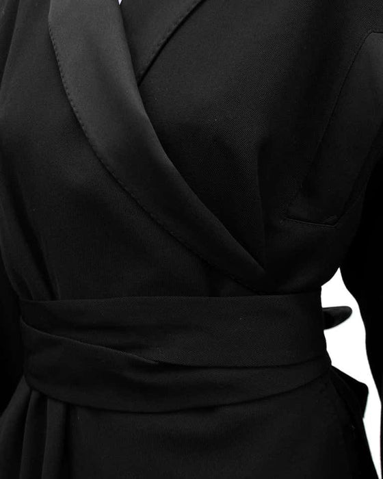 Black Kimono Style Ensemble – Vintage Couture