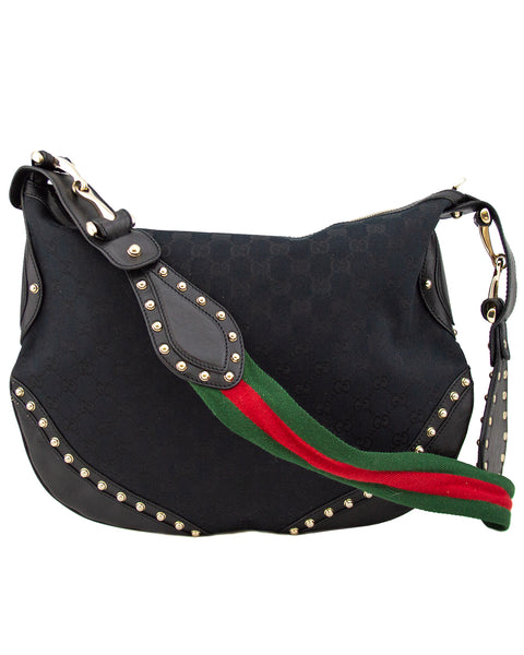 gucci messenger bag red green strap