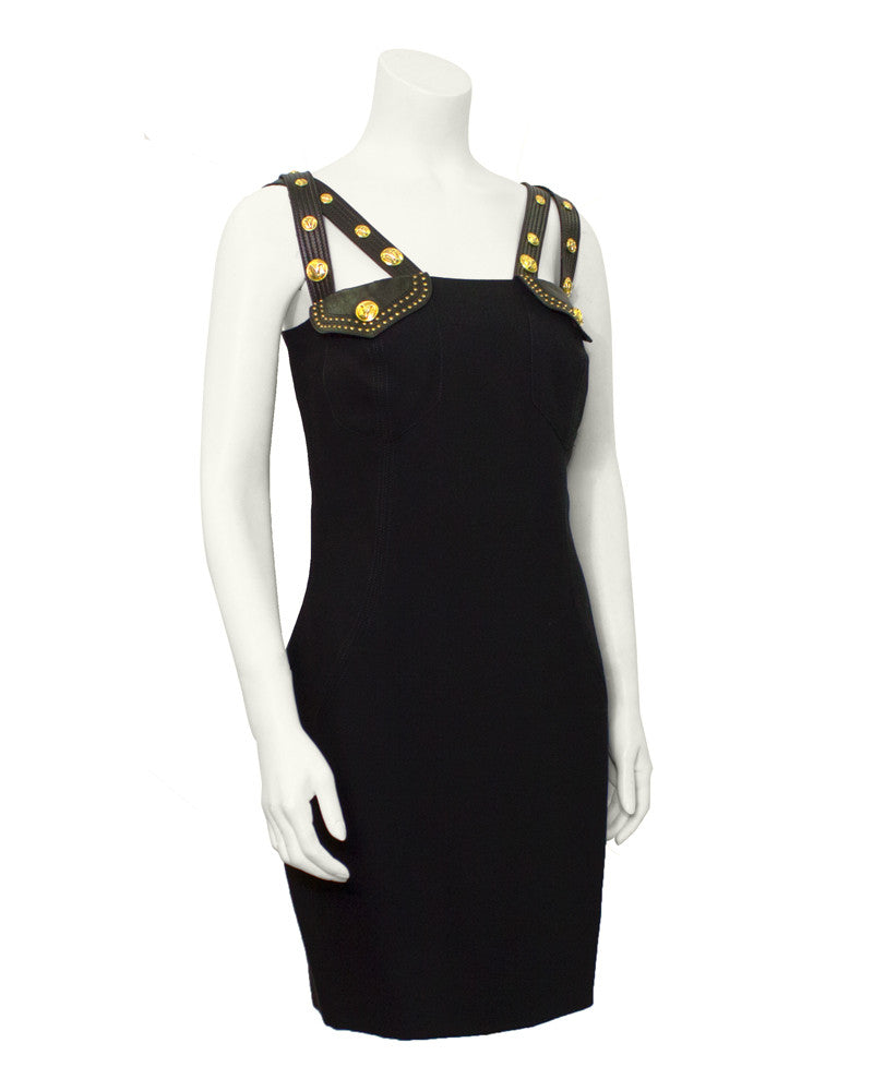 Black Versace Early Dress – Vintage Couture