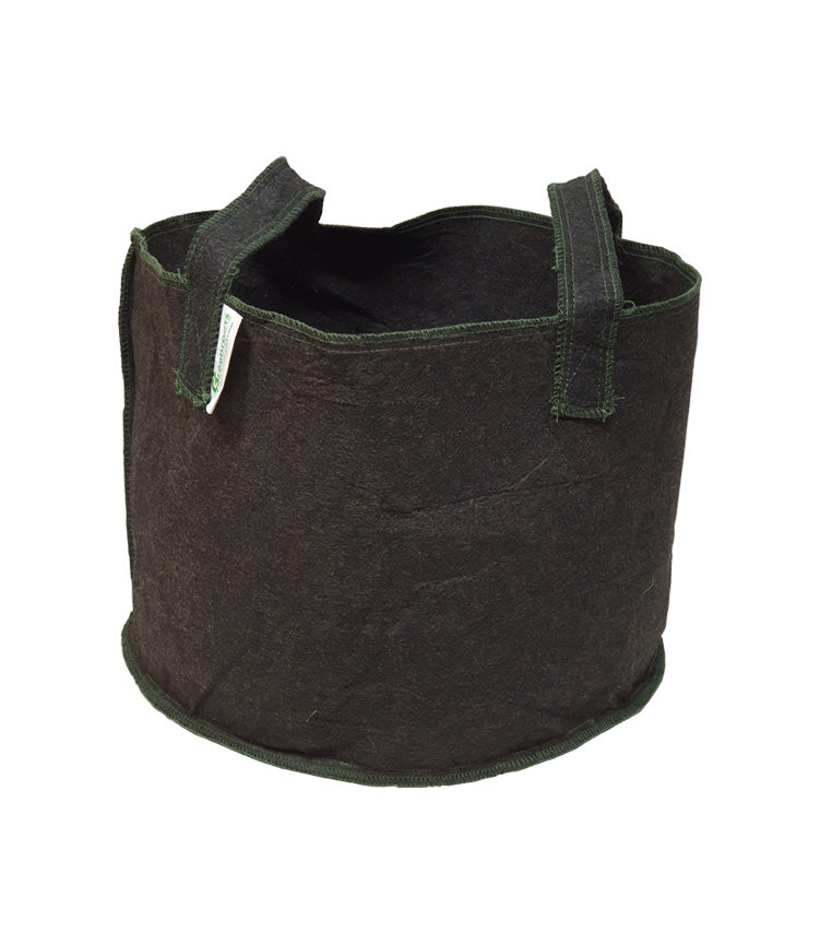 GeoPot Black Velcro Seam Transplanter Fabric Pot 3 Gallon