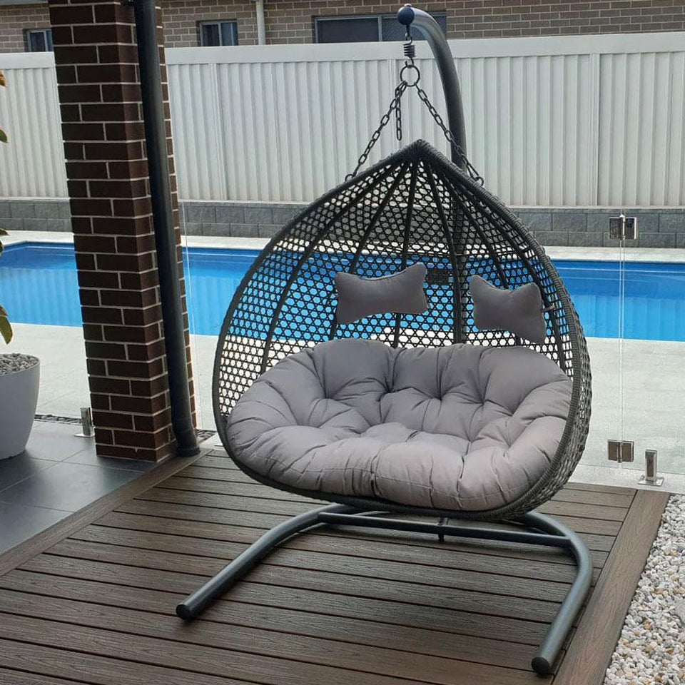 egg chair outdoor double