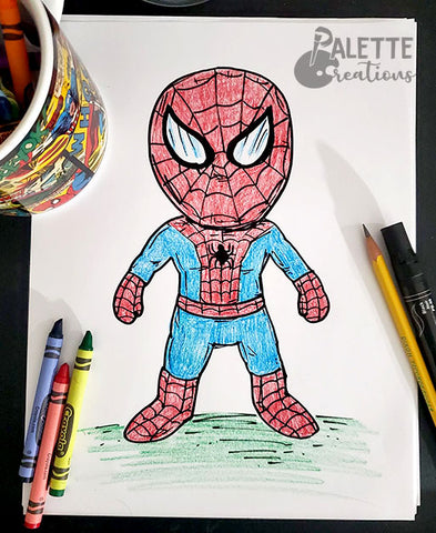 $3 PROMO Feb 25, 2021 - Thursday 5pm PST- 'Learn to Draw Spiderman - V –  