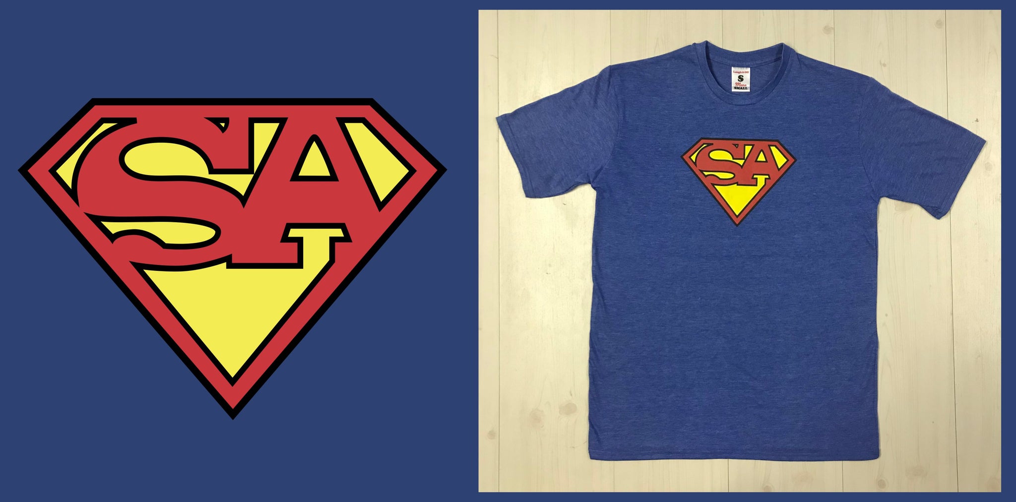 Ikke nok Figur Gentage sig SA Superman Men's T-shirt Laugh It Off – Laugh It Off Cape Town