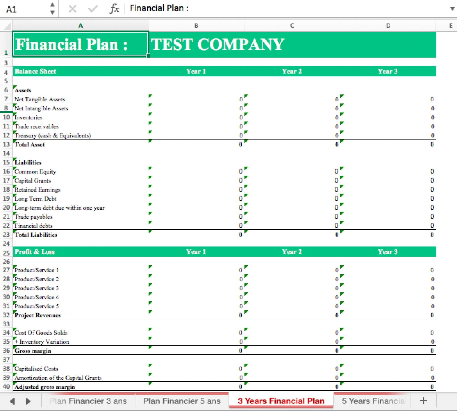 startup-financial-plan-template-templarket