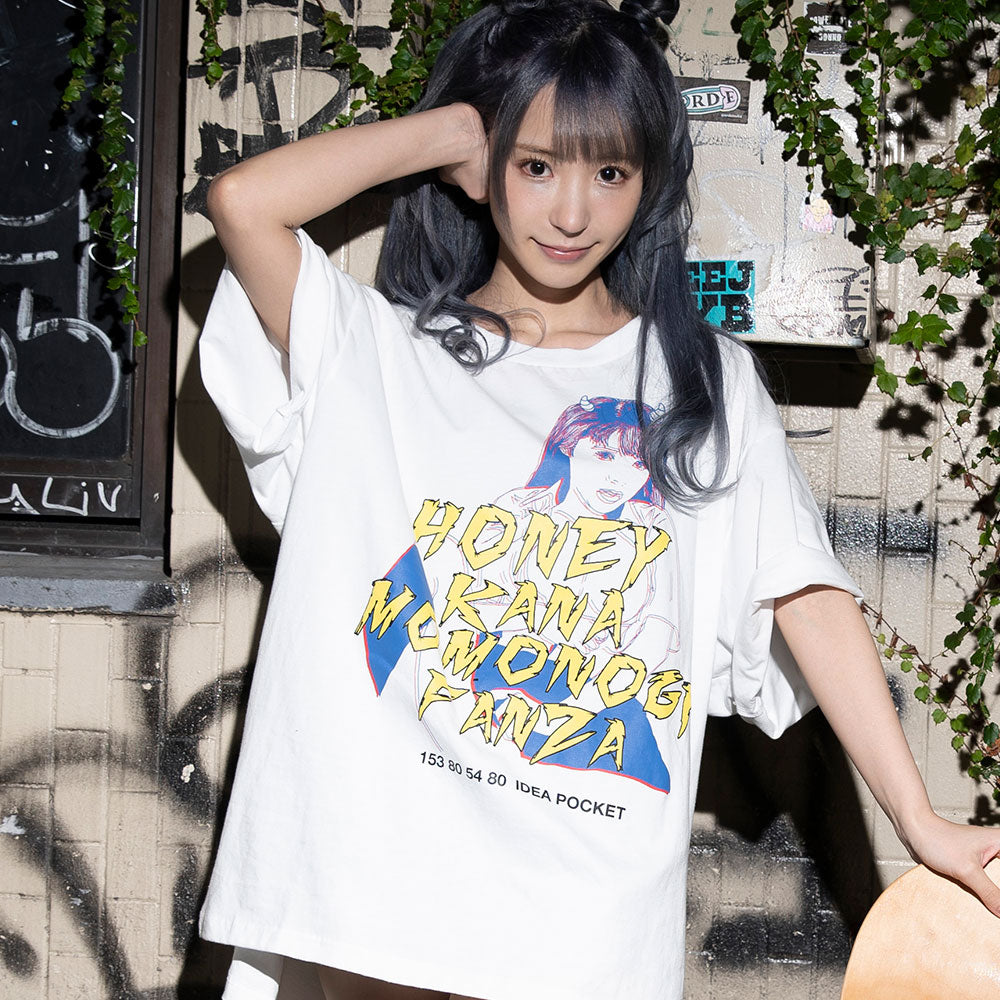 即完売FENDI 三上悠亜 明日花キララ着用 ホワイトジャージー Tシャツ