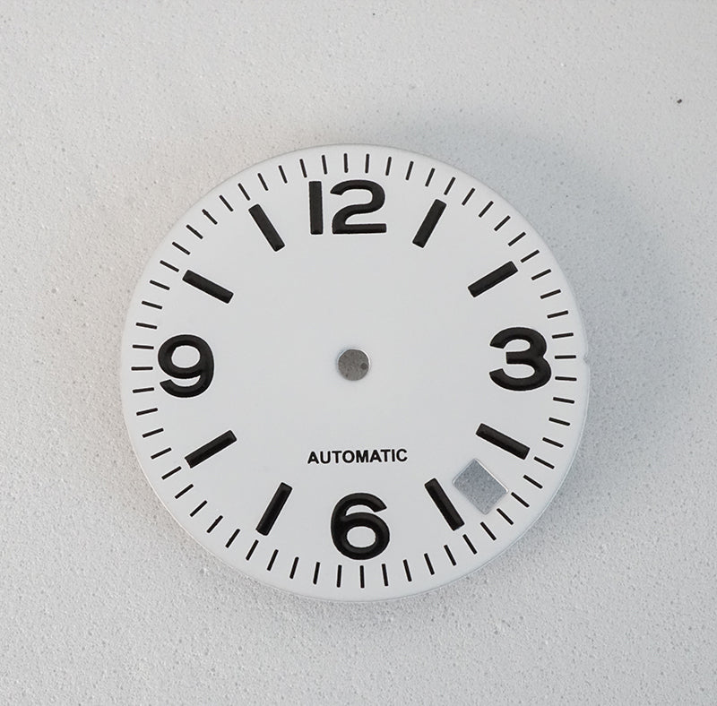 LDPW01 - White Big Numbers Dial – AJuiceT