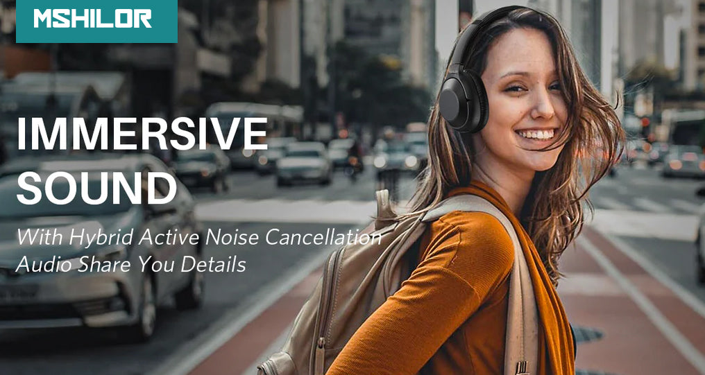 E500pro Active Noise Cancelling Headphone