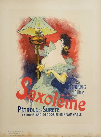 Saxoléine par Jules Chéret.