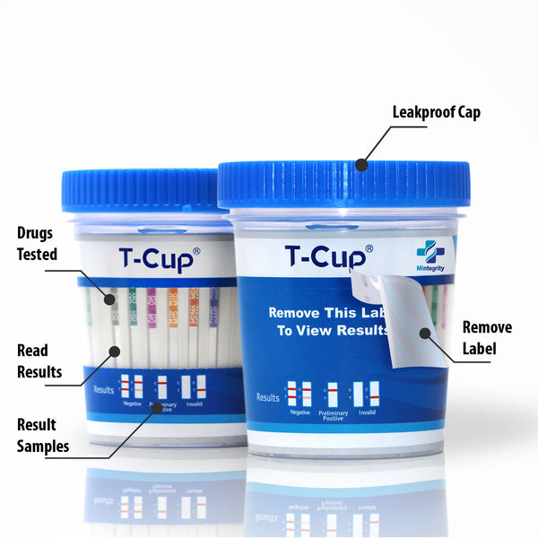 Mintegrity - 5-Panel Urine drug test T-Cup MI-TDOA-254 