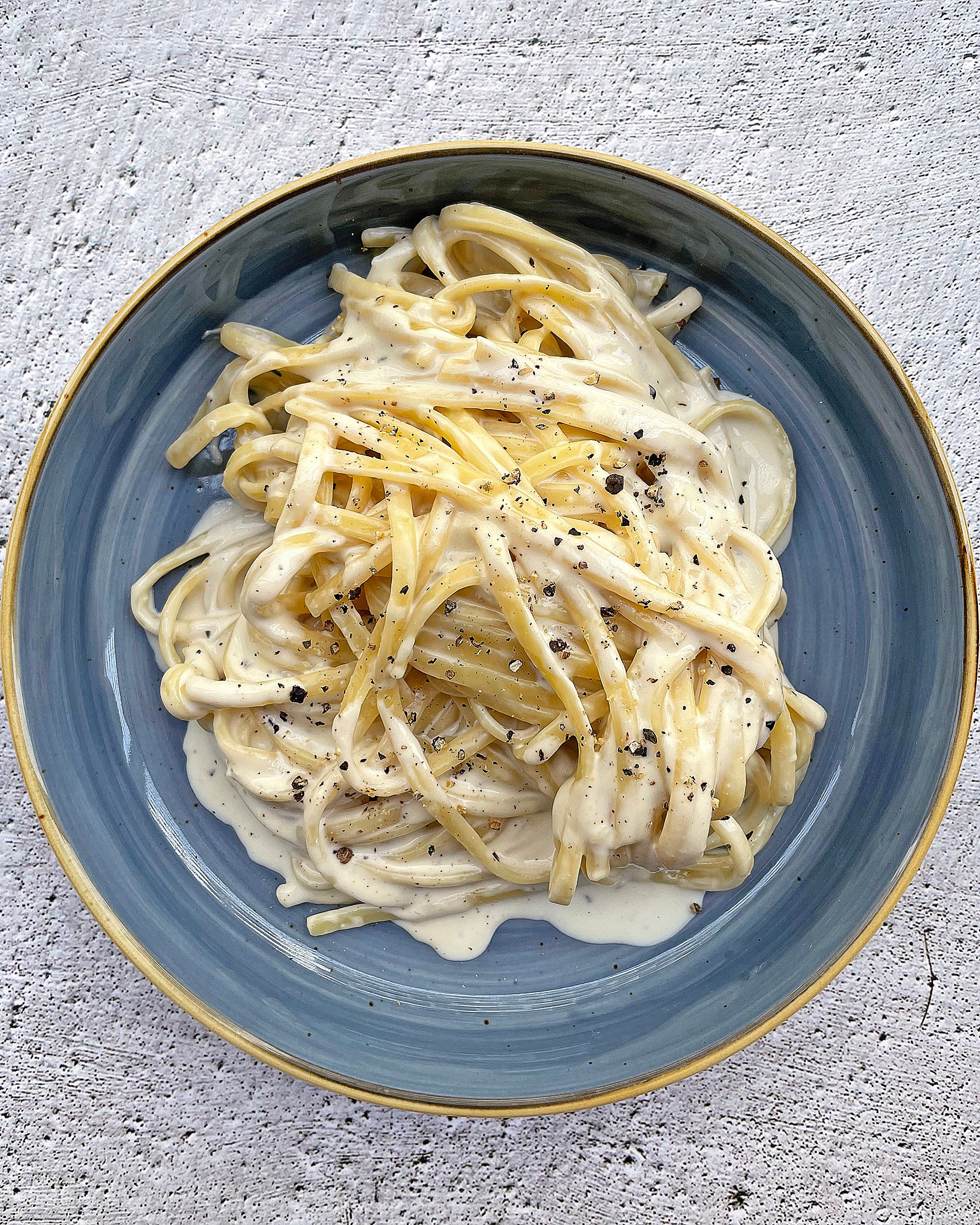 Truffle Linguine Brie e Pepe Pasta Recipe at Framroze Deli