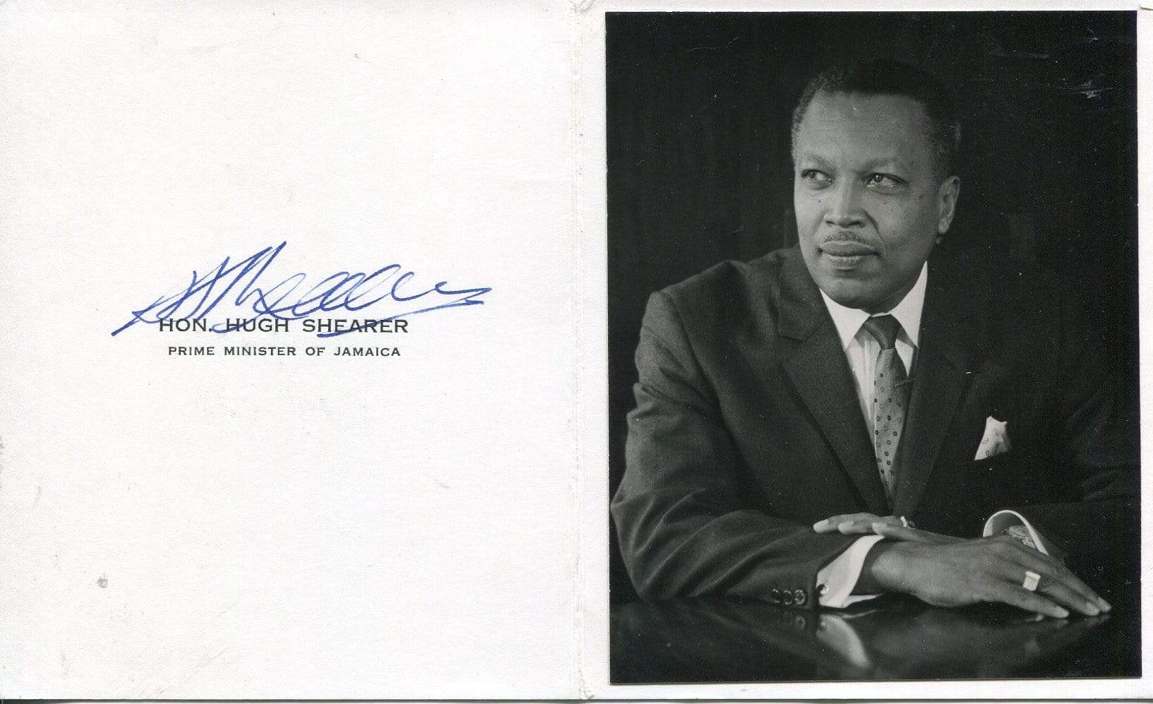 Shearer, Hugh autograph