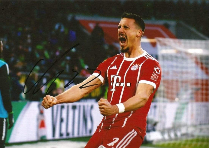 Sandro Wagner Autograph In Person Signed Photograph