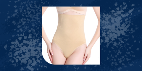 Frauen, die Body Slip Shaper tragen