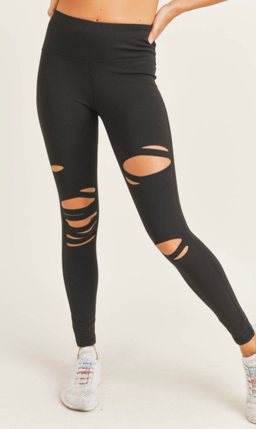 Danielle's Consignment Boutique, Best Consignment Fashions Calgary AB - Alo  Yoga High-Waist Ripped Warrior Leggings SZ: XS $58