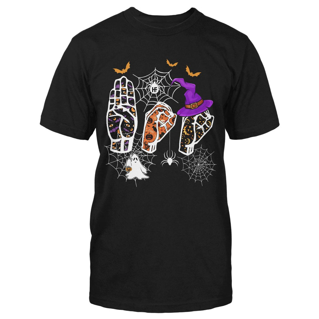 Sign Language Halloween Boo Classic T-shirt