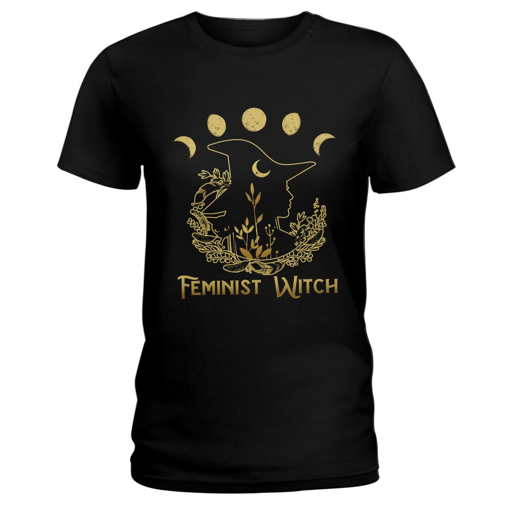Witch Wicca Feminist Witch Ladies T-shirt