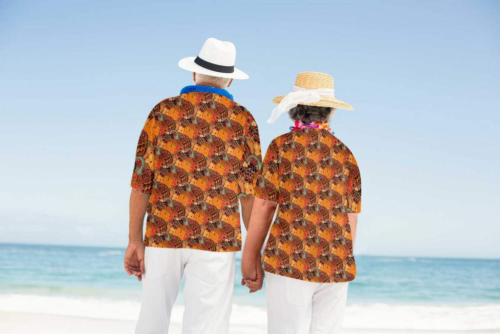 Thanksgiving Festive Pumpkin Hawaiian Shirt