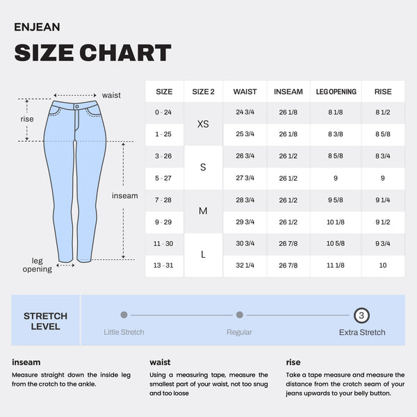 WEP3001 SKINNY JEANS STRETCH INDICATOR