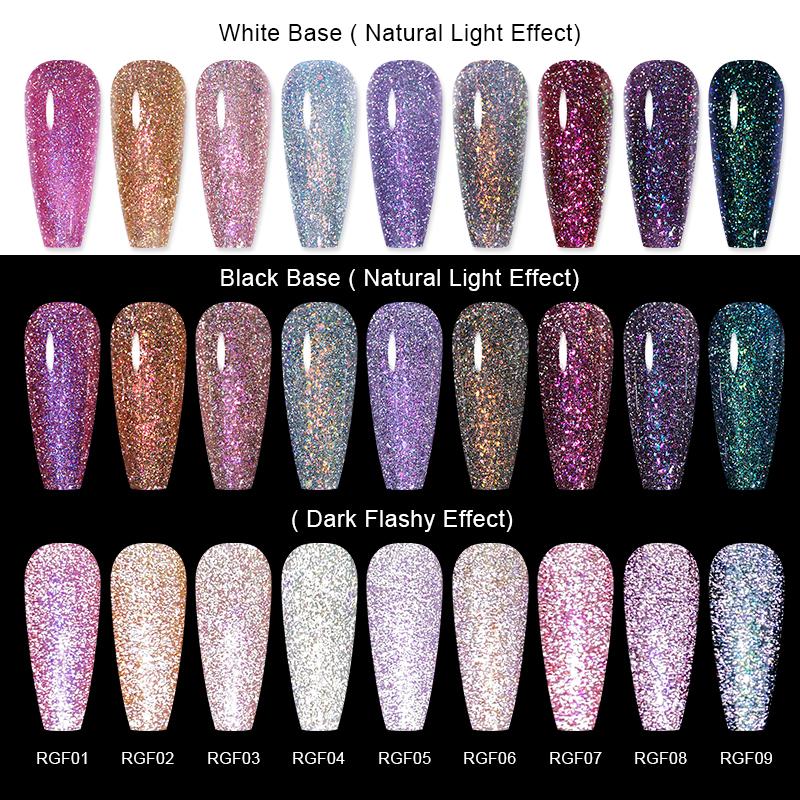 light reflective nail polish