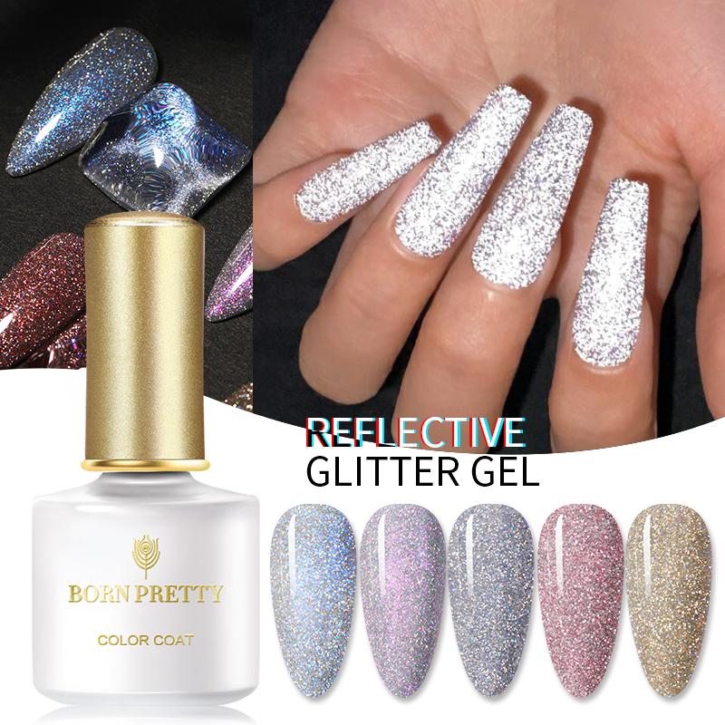 Reflective Glitter 6ml Colors - BORN PRETTY