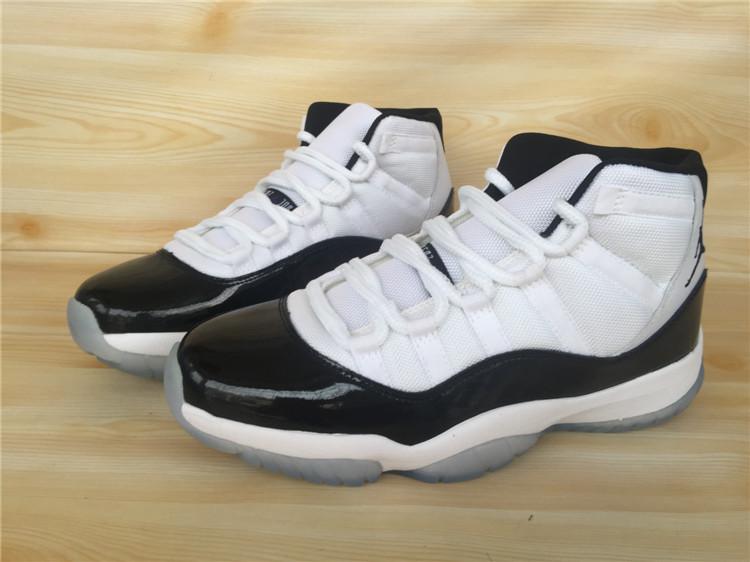 Inseva Air Jordan 11 Trending Women Men Casual Sneakers Sport Basketball Shoes White&Black