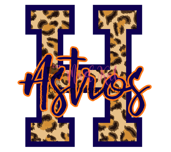 Astros 3 HTV transfer – Mad Kat Custom Designs, LLC