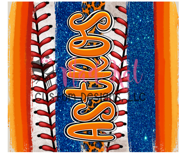 Astros Vintage Sublimation Tumbler Print – Mad Kat Custom Designs, LLC