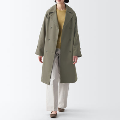 Women's Recycled Wool Blend Chester Coat | Beige Winter Coat