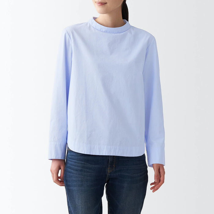 Women's Washed Broad Blouse